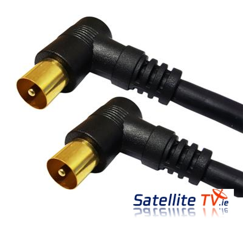 1m TV Lead ( Male to Male ) Black 1m TV Lead ( Male to Male ) Black