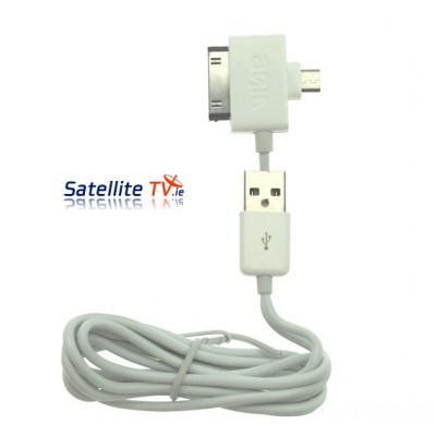 iPhone 4S / Samsung / Android USB Phone Charger Cable