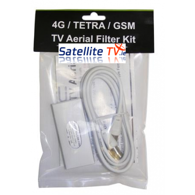 4G GSM / Tetra TV Aerial Filter Bundle