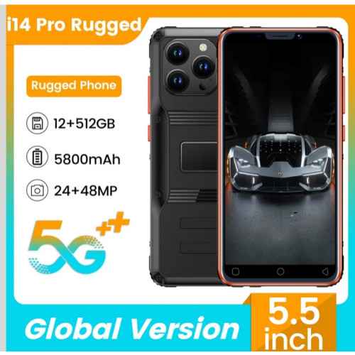 5G Rugged Mobile Phone - 2 Sims