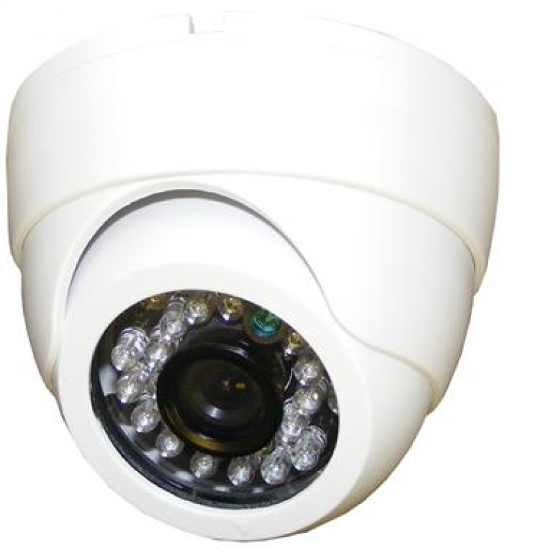 700TVL Effio-E HD CCTV Camera White IR 3.6mm