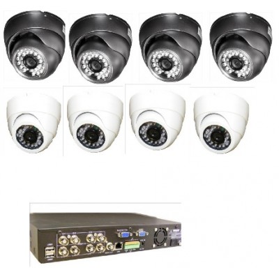 8 Camera CCTV system + 1TB DVR