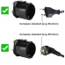 EU to Ireland + UK Plug Adaptor