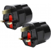 EU to Ireland + UK Plug Adaptor