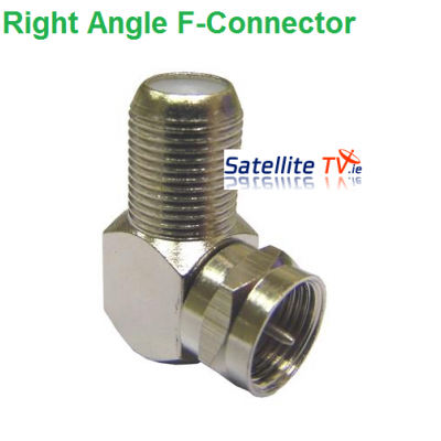 Right Angle F Connector