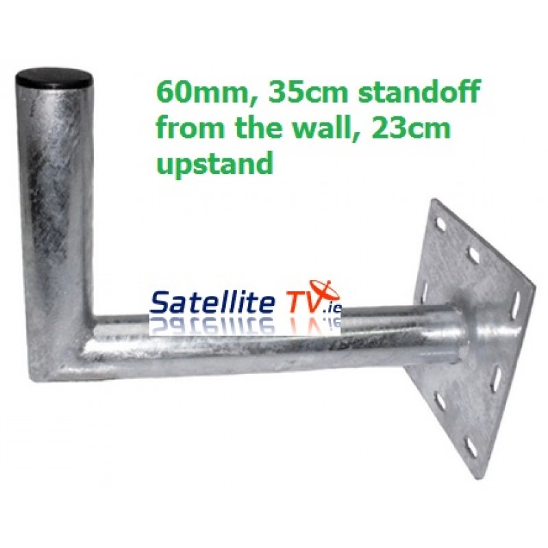 L-Shaped Wall Bracket 60mm x 38cm