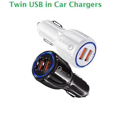 Twin USB in Car Charger