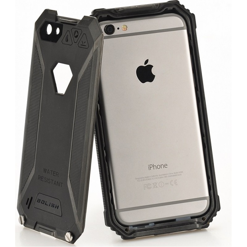 Rugged iPhone 6 Case - Black - IP68 Rugged iPhone 6 Case - Black - IP68