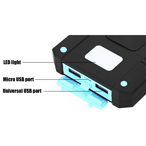 Solar Battery Charger Waterproof 20,000mAh Dual USB - Satellite TV ... Solar Battery Charger Waterproof 20,000mAh Dual USB - Satellite TV ...