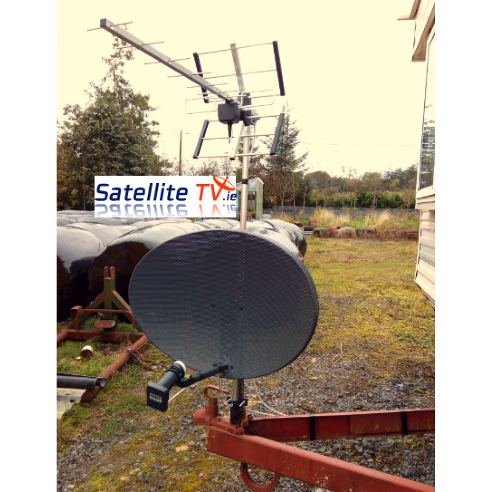 Caravan Hd Satellite Tv Saorview Diy System Ireland