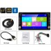 Van DVD Player - 6.2 Inch Screen, 2 DIN, GPS, Region Free, 1080P, 4 X 45 Watt Speakers, Bluetooth, Touch Screen