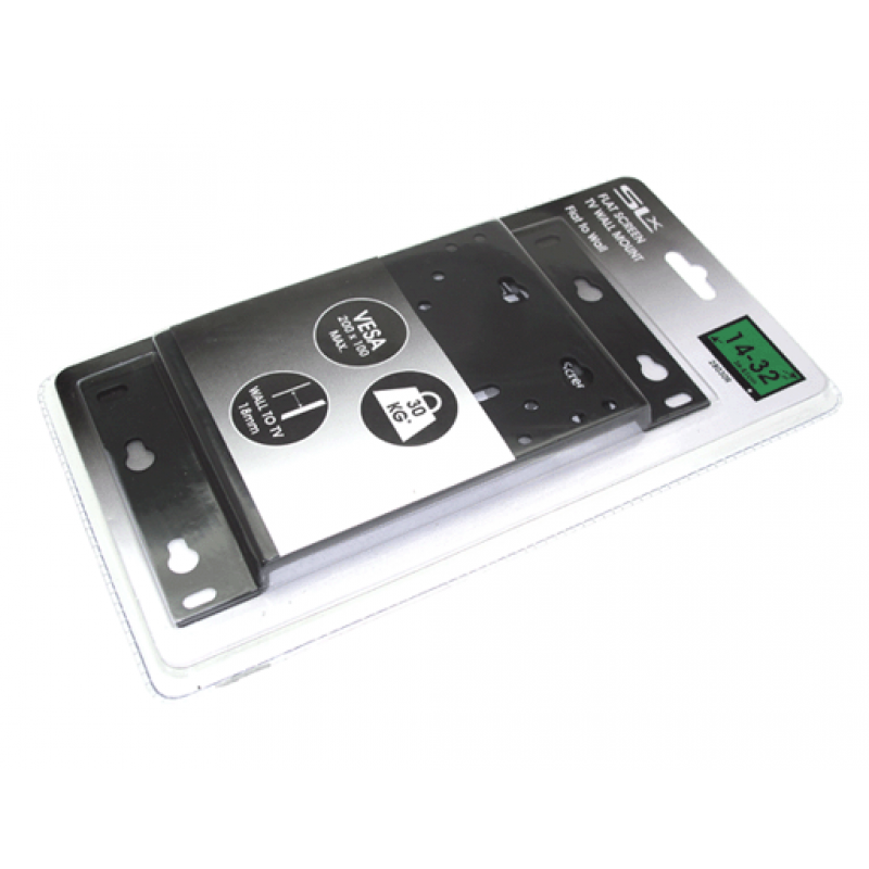 LED TV Flat to Wall Bracket for 14-32inch TV's 30Kgs