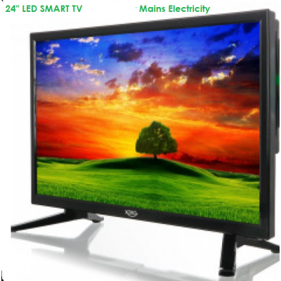 Xoro LED Smart TV + Saorview + Satellite TV 1080p 24inch - 12V DC