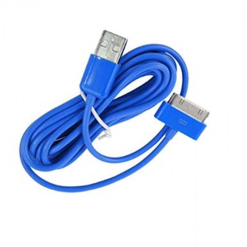 iPhone 4/4S USB Cable - Blue iPhone 4/4S USB Cable - Blue